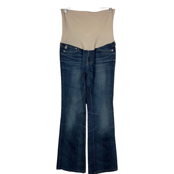 AG Adriano Goldschmied x A Pea in the Pod Maternity Bootcut Jeans   Size: 28 - Picture 1 of 4